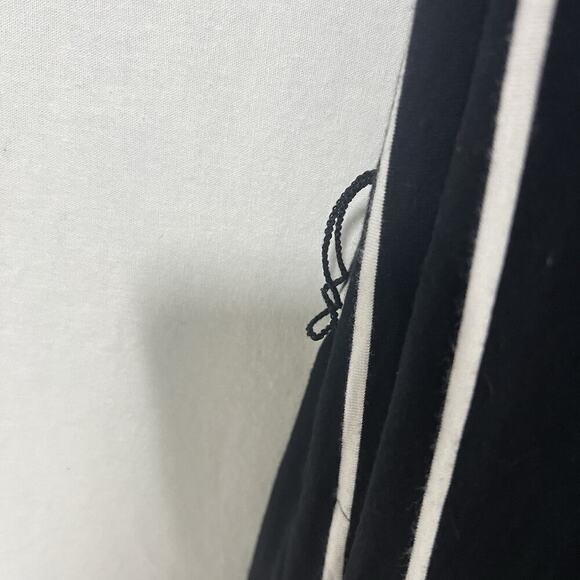 SOMA Super Soft Maxi Bra Dress Striped Size XL Black White Resort Wear Stretch - Picture 4 of 12